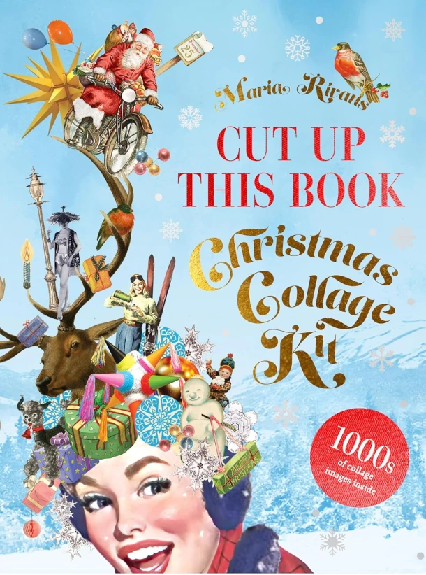 Christmas Collage Kit – Maria Rivans – boek cover