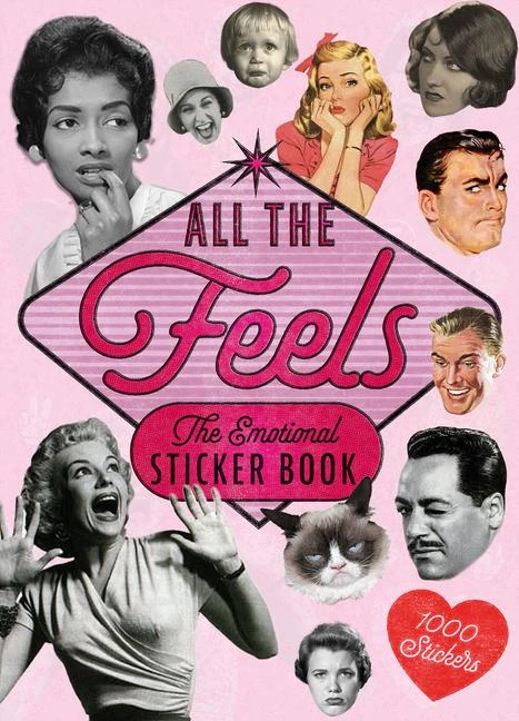All The Feels: The Emotional Sticker Book – Luke Herriott – boek cover