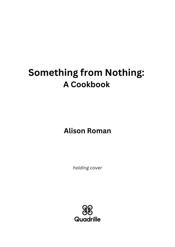 Something from Nothing