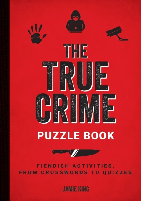 The True Crime Puzzle Book – boek cover