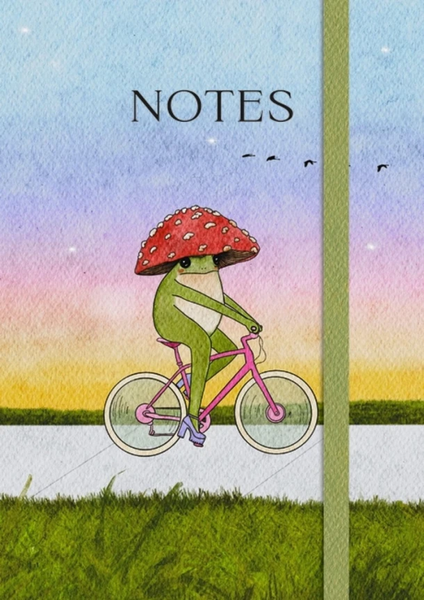 The Little Frog Notebook – Maybell Eequay – boek cover