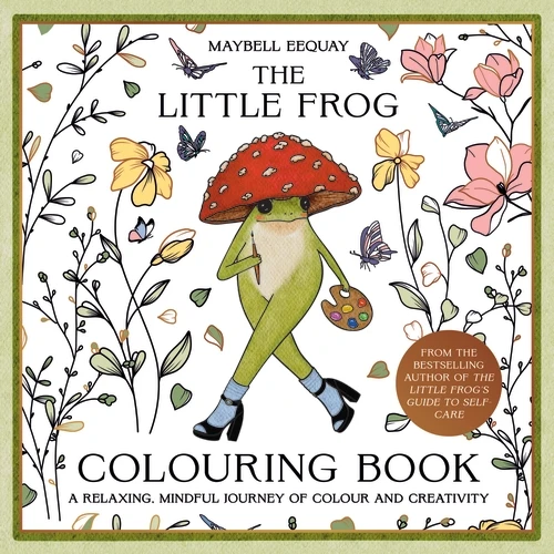The Little Frog Colouring Book – Maybell Eequay – boek cover