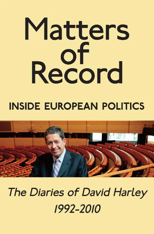Matters of Record: Inside European Politics – boek cover