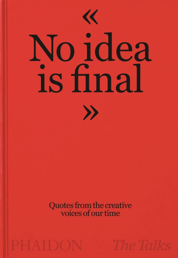 The Talks - No Idea Is Final – Sven Schumann – boek cover