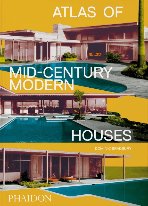 Atlas of Mid-Century Modern Houses – Dominic Bradbury – boek cover