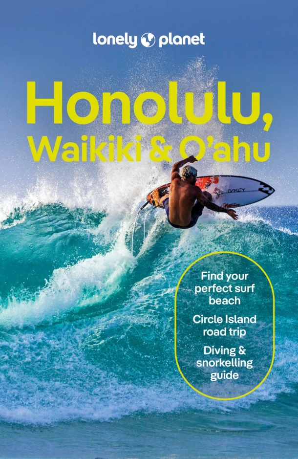 Lonely Planet Honolulu, Waikiki & Oahu – boek cover
