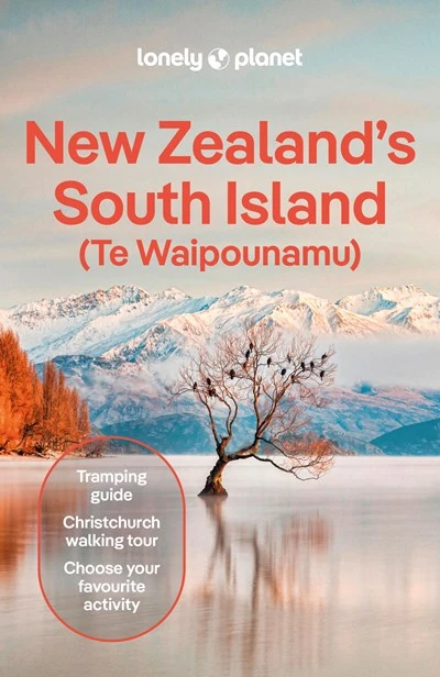 Lonely Planet New Zealand's South Island – boek cover