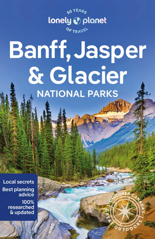 Banff, Jasper and Glacier National Parks – Lonely Planet – boek cover