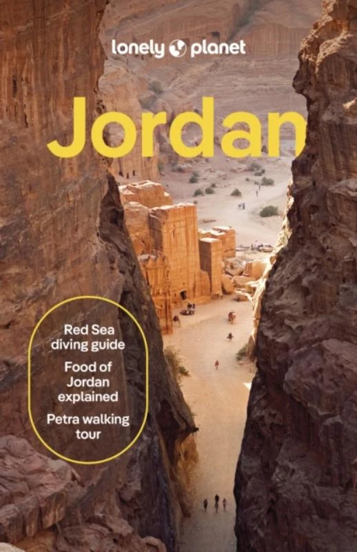 Lonely Planet Jordan – boek cover