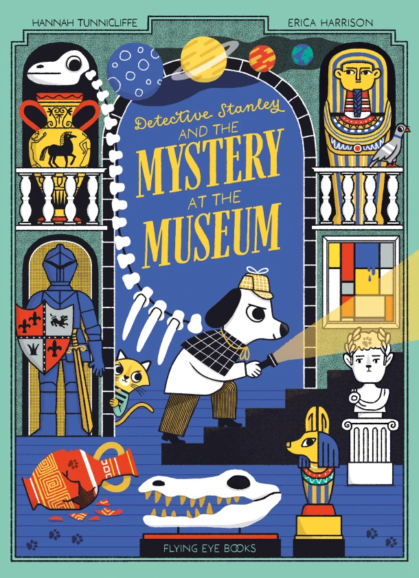 Detective Stanley and the Mystery at the Museum – Hannah Tunnicliffe – boek cover
