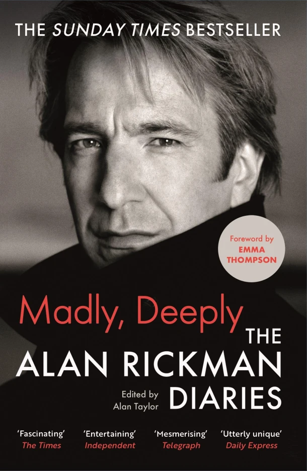 Madly, Deeply – Alan Rickman – boek cover