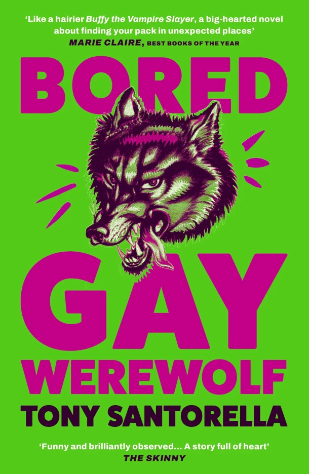 Bored Gay Werewolf – Tony Santorella – boek cover