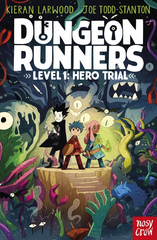 Dungeon Runners: Hero Trial – Kieran Larwood – boek cover