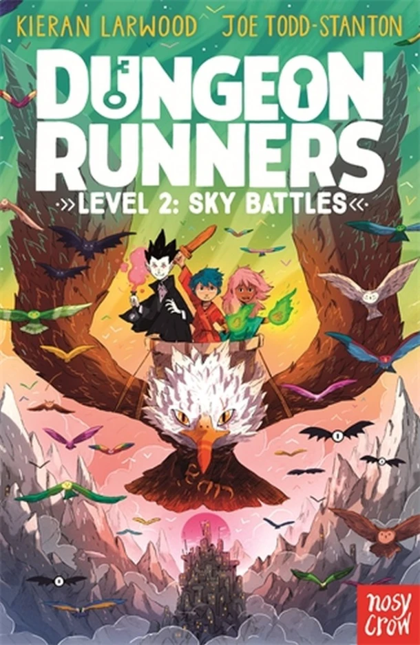 Dungeon Runners: Sky Battles – Kieran Larwood – boek cover