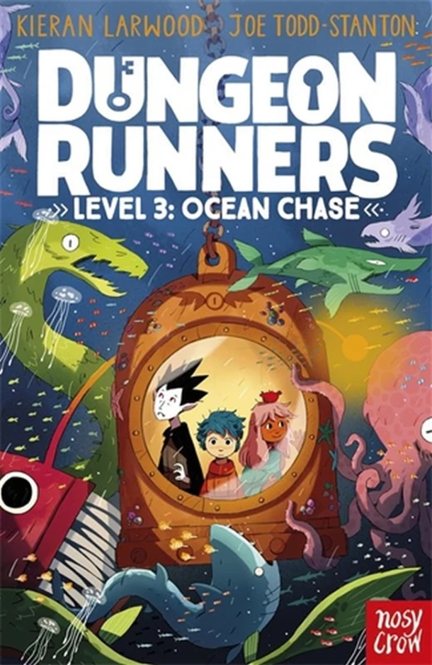 Dungeon Runners: Ocean Chase – Kieran Larwood – boek cover