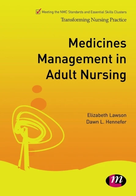 Medicines Management in Adult Nursing – Liz Lawson – boek cover