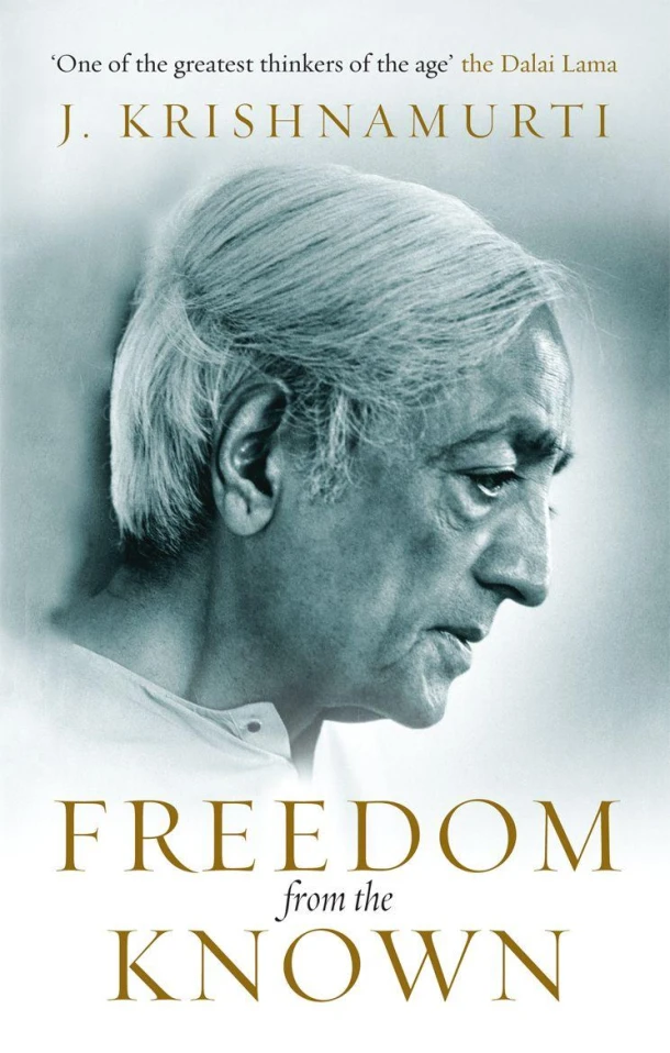 Freedom from the Known – J Krishnamurti – boek cover