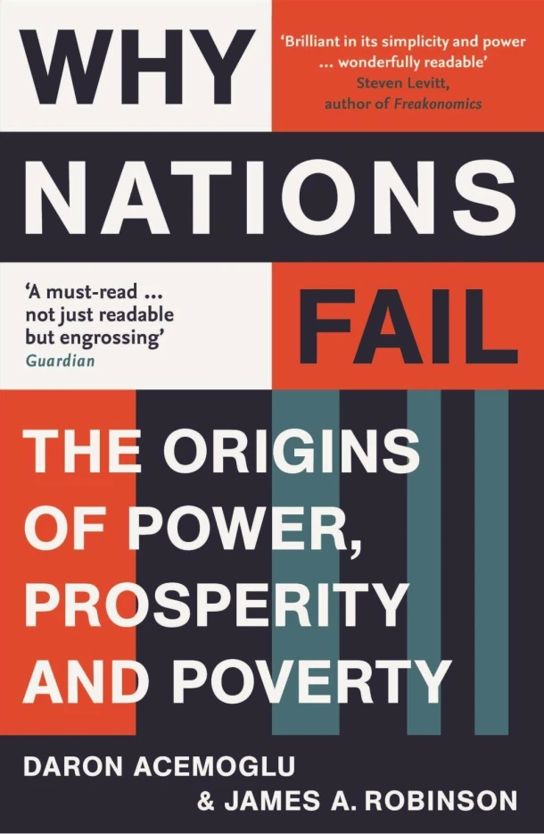 Why Nations Fail – Daron Acemoglu – boek cover