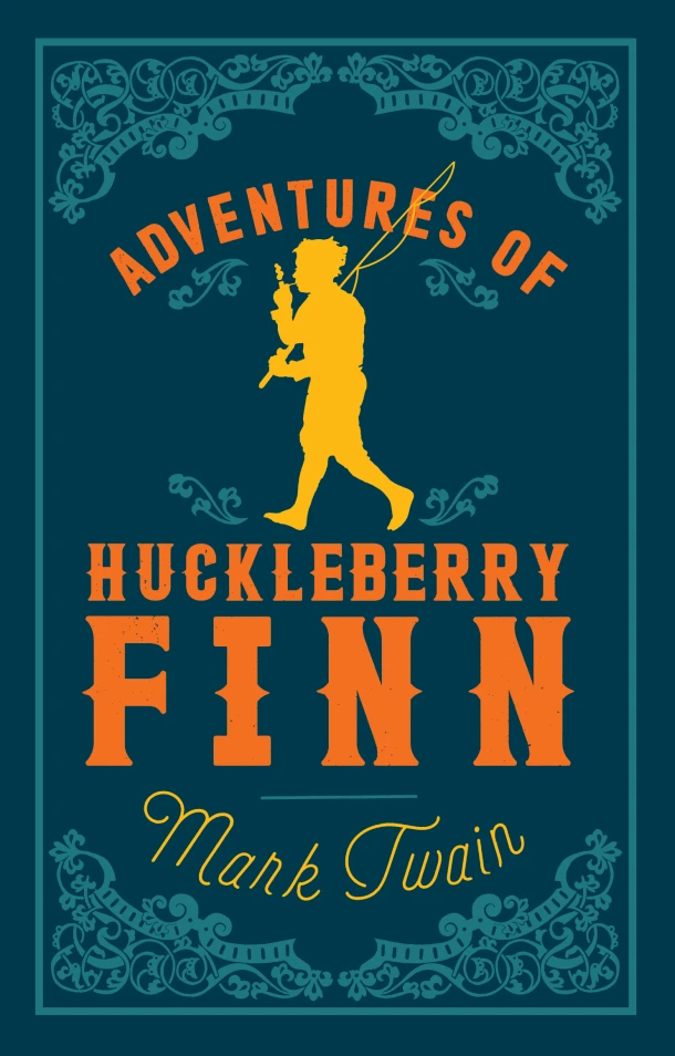 Adventures of Huckleberry Finn – Mark Twain – boek cover