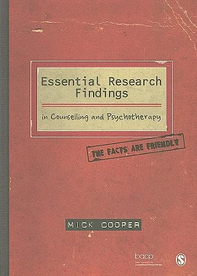 Essential Research Findings in Counselling and Psychotherapy – Mick Cooper – boek cover