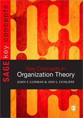 Key Concepts in Organization Theory – Cunliffe – boek cover
