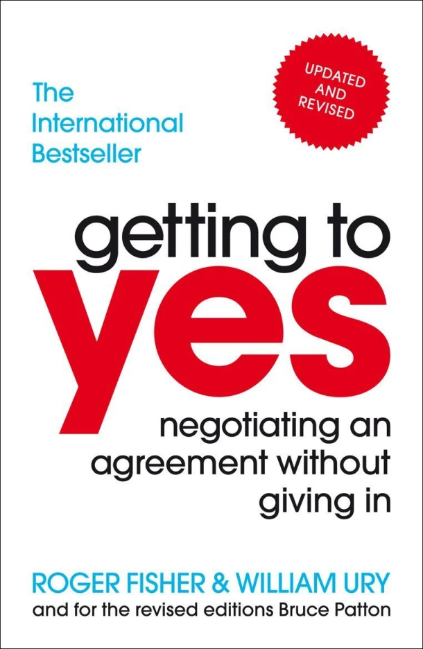 Getting to Yes – Roger Fisher – boek cover