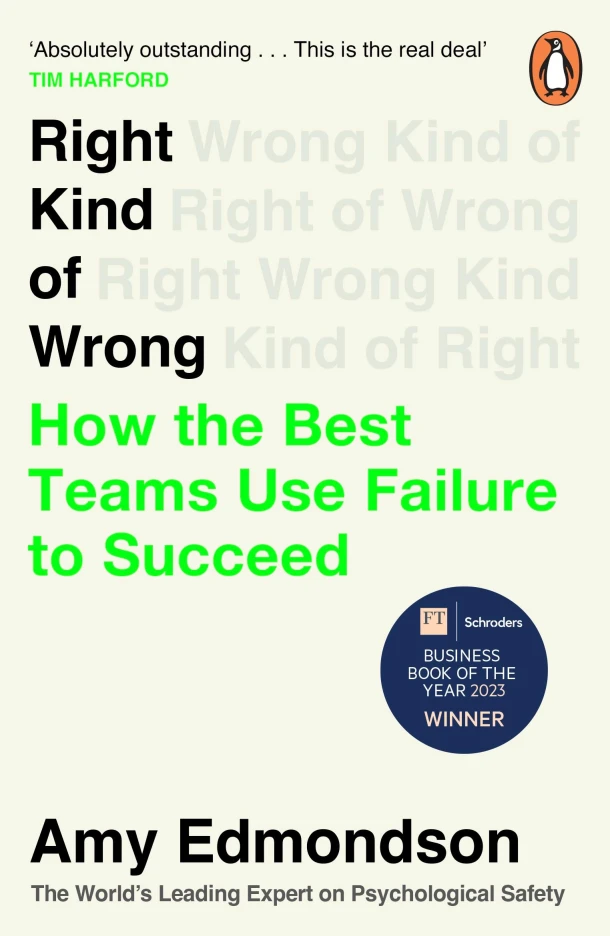 Right Kind of Wrong – Amy Edmondson – boek cover
