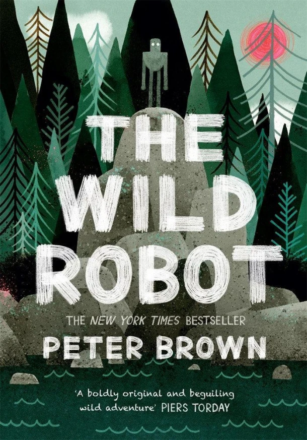 The Wild Robot – Peter Brown – boek cover