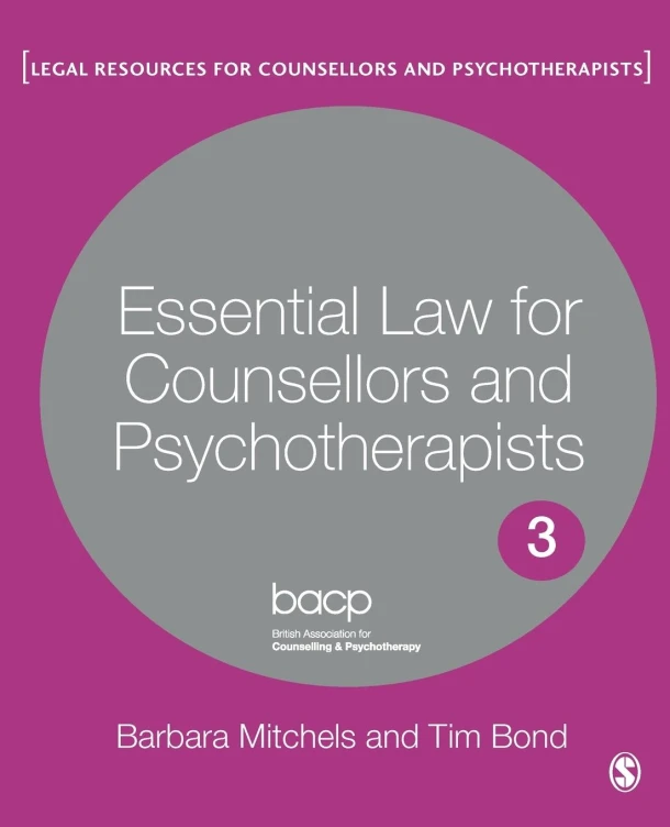 Essential Law for Counsellors and Psychotherapists – Mitchels, Barbara – boek cover