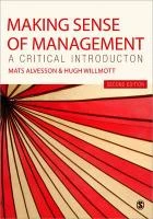 Making Sense of Management: A Critical Introduction – Alvesson – boek cover
