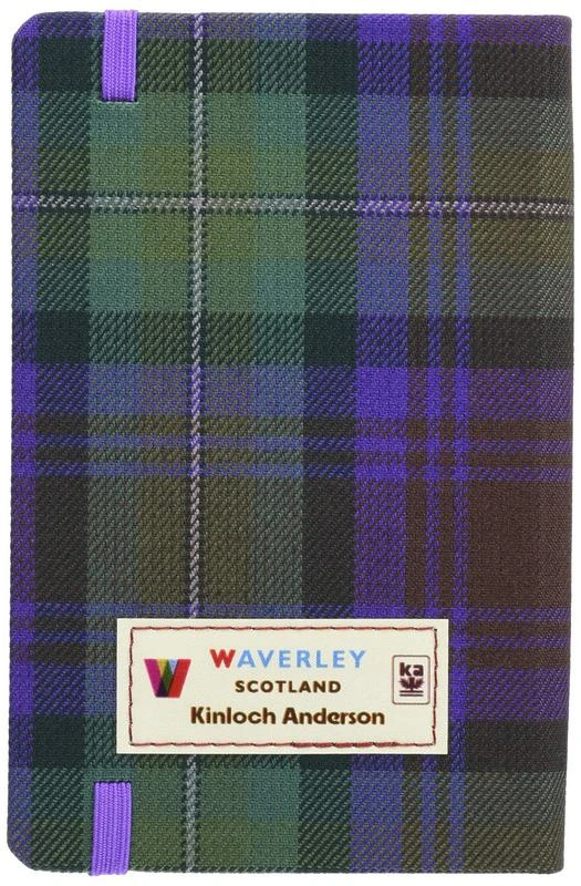 Waverley (M): Isle of Skye Tartan Cloth Commonplace Notebook – boek cover