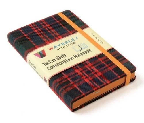 Waverley (M): MacDonald Tartan Cloth Commonplace Notebook – boek cover