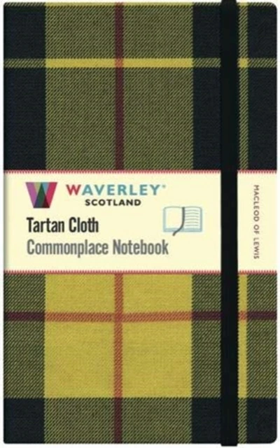 Waverley Notebooks: Macleod of Lewis Tartan Cloth Commonplace Large Notebook – boek cover