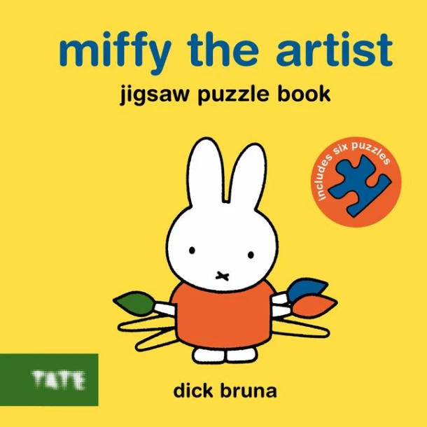 Miffy the Artist: Jigsaw Puzzle Book – Dick Bruna – boek cover