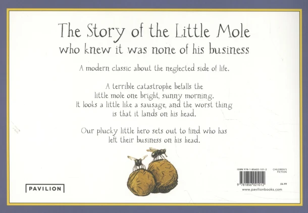 The Story of the Little Mole who knew it was none of his business – Werner Holzwarth – boek cover