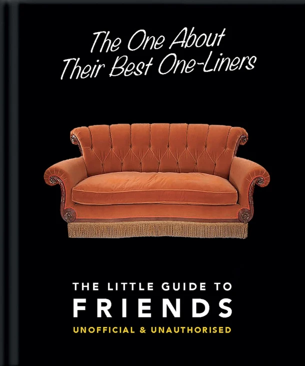 The One About Their Best One-Liners: The Little Guide to Friends – OH – boek cover