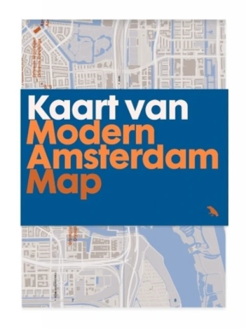 Modern Amsterdam Map – Rixt Woudstra – boek cover