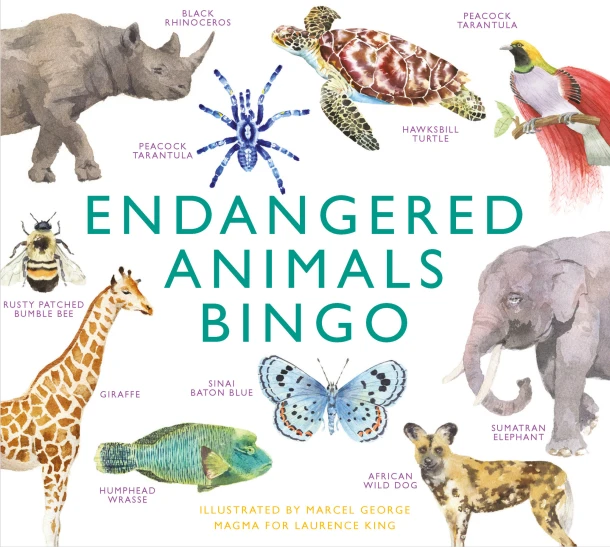 Endangered Animals Bingo – boek cover