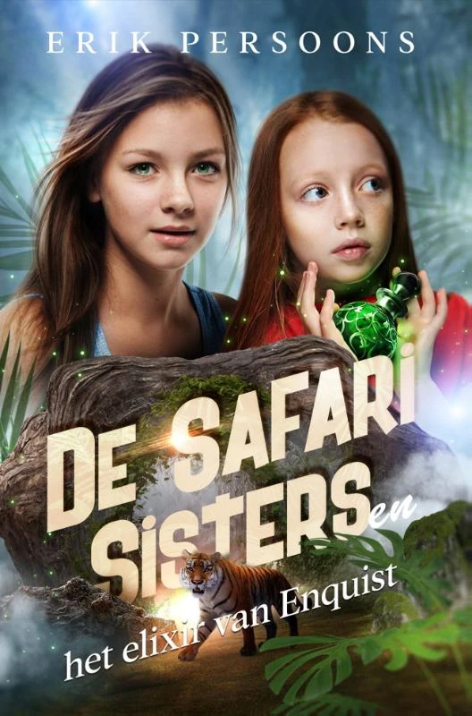 De Safari Sisters en het elixir van Enquist – Erik Persoons – boek cover