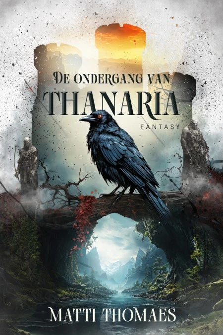De ondergang van Thanaria – Matti Thomaes – boek cover