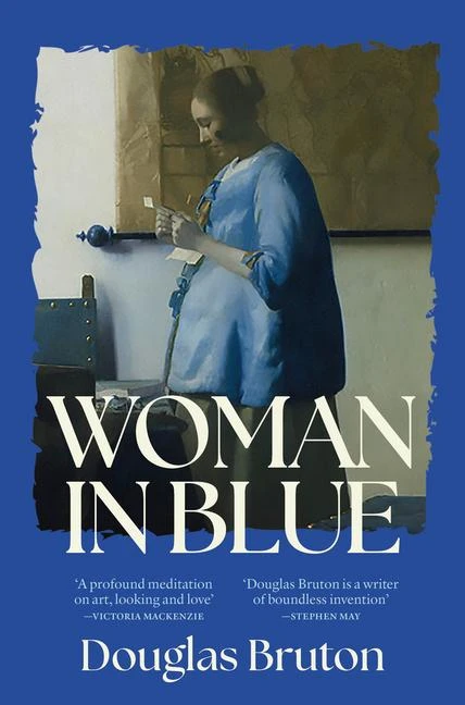 Woman in Blue – Douglas Bruton – boek cover