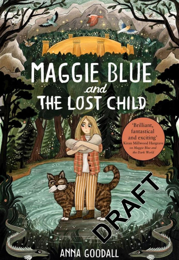 Maggie Blue and the Lost Child – Anna Goodall – boek cover