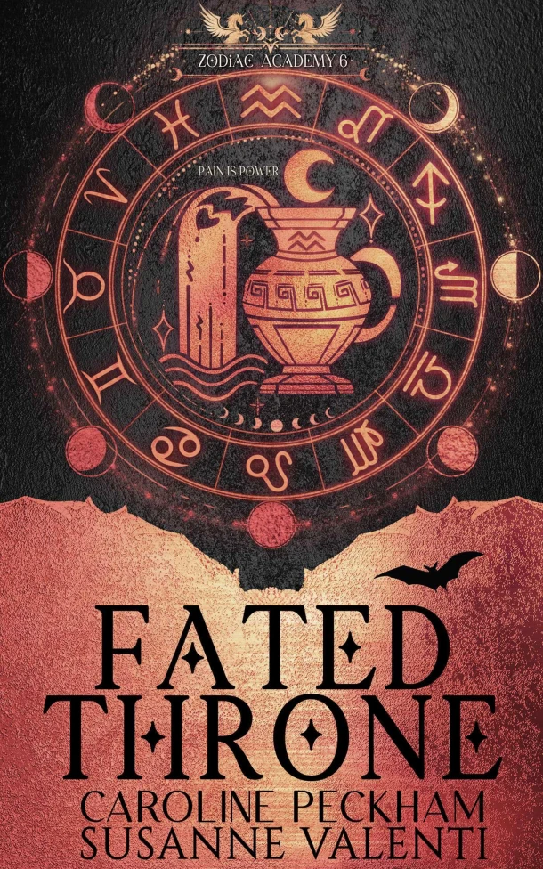 Zodiac Academy 6: Fated Throne – Caroline Peckham – boek cover