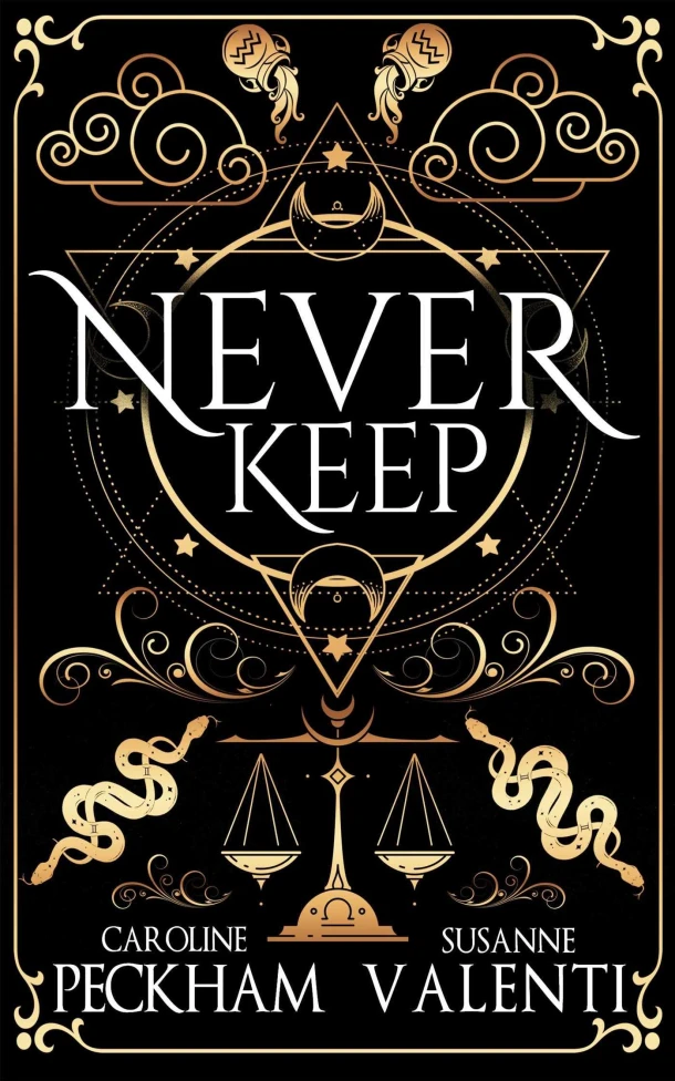 Never Keep (Book 1 in the Sins of the Zodiac Series) – Caroline Peckham – boek cover