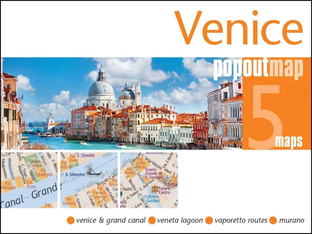 Venice PopOut Map – boek cover