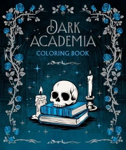 Dark Academia Coloring Book – Rockpool Rockpool Publishing – boek cover