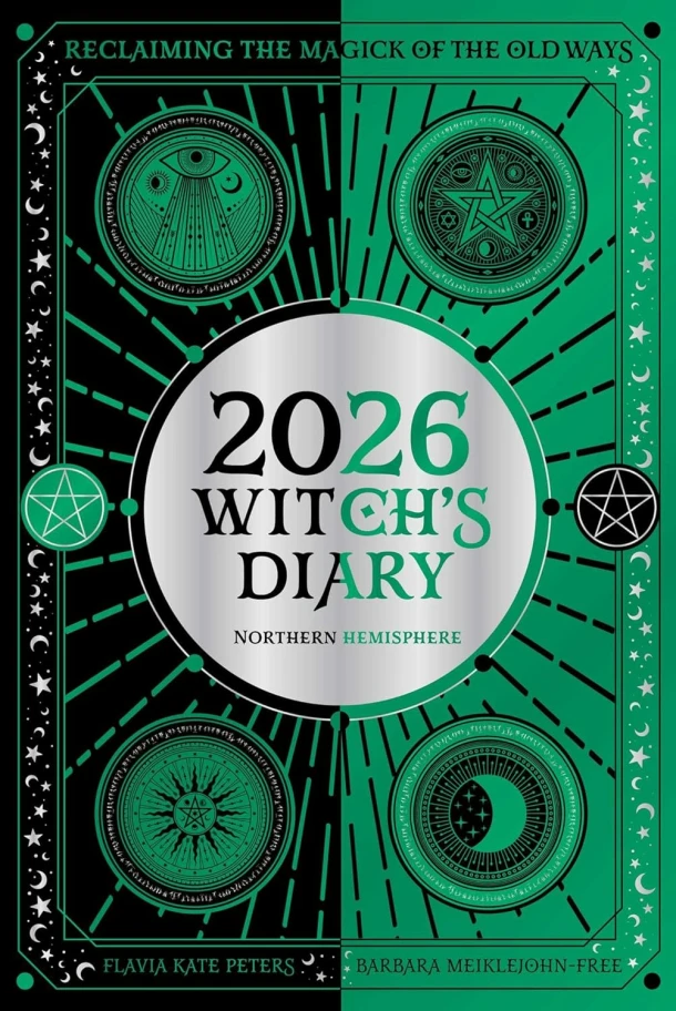2026 Witch's Diary: Northern Hemisphere – Flavia Kate Peters – boek cover