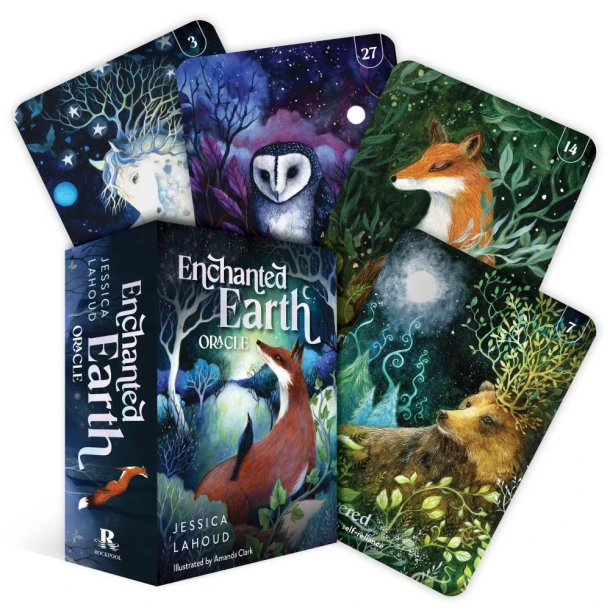 Enchanted Earth Oracle – Jessica Lahoud – boek cover
