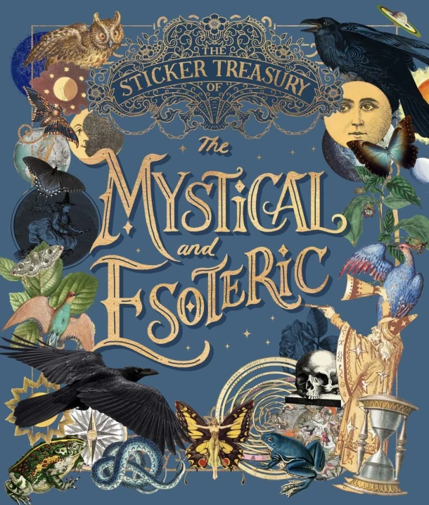 The Sticker Treasury of the Mystical and Esoteric – Smith Street Books – boek cover