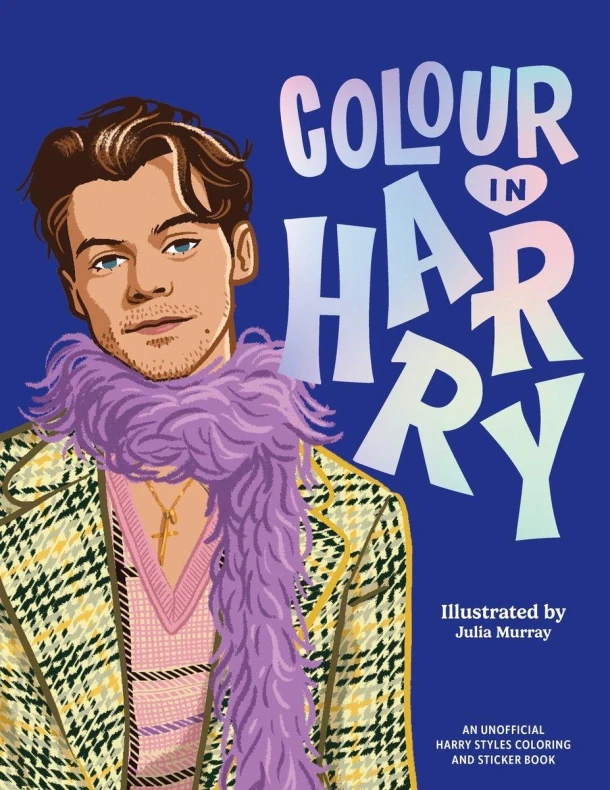 Colour In Harry – Julia Murray – boek cover